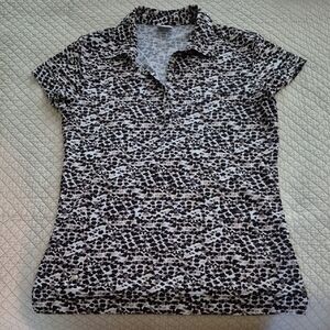 Daily Sports Animal Print Top